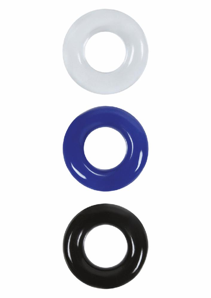 Набір ерекційних кілець - Cock Ring Set Color