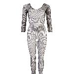 Бодістокінг - 2306180 NO:XQSE Net Catsuit - мініатюра 4