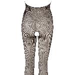 Бодістокінг - 2309010 NO:XQSE Net Catsuit Black - мініатюра 7