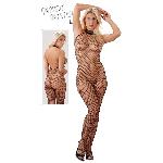 Бодістокінг - 2311500 NO:XQSE Net Catsuit Black S/M - мініатюра 7