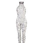 Бодістокінг - 2311500 NO:XQSE Net Catsuit Black S/M - мініатюра 5