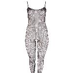 Бодістокінг - 2313630 NO:XQSE Catsuit Black M/L - мініатюра 4
