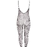Бодістокінг - 2313630 NO:XQSE Catsuit Black M/L - мініатюра 5