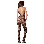 Бодістокінг - 2313630 NO:XQSE Catsuit Black M/L - мініатюра 3
