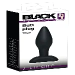 Анальна пробка - Black Velvets Butt Plug Small - мініатюра 1