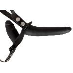 Страпон - Double Strap On Black Silicone - мініатюра 4
