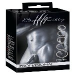 Ерекційні кільця - Bad Kitty Professional Cock Ring Set - мініатюра 1