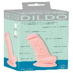 Фалоімітатор - Medical Silicone Dildo, 18 см - мініатюра 1
