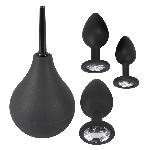 Набір анальних пробок - Black Velvets Anal Kit - мініатюра 2