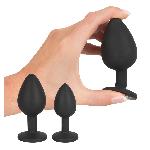 Набір анальних пробок - Black Velvets Anal Kit - мініатюра 5