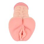 Насадка+мастурбатор - Nature Skin 2in1 Extension+Masturbator (+8 см) - мініатюра 7