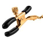 Затискачі для сосків - FFS Gold Chain Nipple Clamps - мініатюра 3