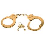 Наручники - Fetish Fantasy Gold Metal Cuffs - мініатюра 2