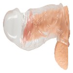 Crystal Clear Penis Sleeve wit - мініатюра 7
