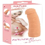 Насадка на член - Nature Skin Extension Sleeve +7 см - мініатюра 1
