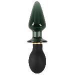 Анальний стимулятор - ANOS Double-Ended Butt Plug With Vibration - мініатюра 2