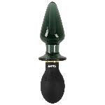 Анальний стимулятор - ANOS Double-Ended Butt Plug With Vibration - мініатюра 4