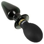 Анальний стимулятор - ANOS Double-Ended Butt Plug With Vibration - мініатюра 5