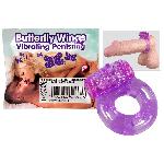Ерекційне кільце - Butterfly Wings Vibrating Penisring - мініатюра 7