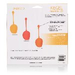 Набір вагінальних кульок - Calexotics Kegel Training Set Mango - мініатюра 3