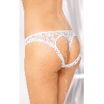 Жіночі стрінги - Thongs 2457, white M/L - мініатюра 2