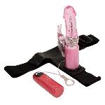 Страпон - Ultra Harness Vibrating - мініатюра 3