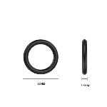 Набір ерекційних кілець - Cock & Ball Rings Rubber Set - мініатюра 5