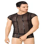 Комплект білизни - Shirt and Shorts 4608, black M/L - мініатюра 1