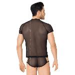 Комплект білизни - Shirt and Shorts 4607, black XL - мініатюра 2