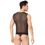 Комплект білизни - Shirt and Shorts 4606, black XL - мініатюра 2
