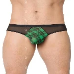Чоловічі трусики - Mens Briefs 4524, green XL - мініатюра 1
