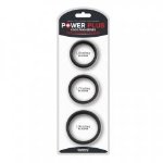 Ерекційні кільця - Power Plus Soft Silicone Pro Ring Black - мініатюра 1