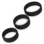 Ерекційні кільця - Power Plus Soft Silicone Pro Ring Black - мініатюра 5