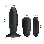 Анальна пробка - Mr.Play Remote Control Vibrating Anal Plug - мініатюра 5