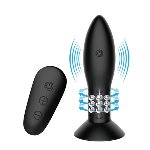 Анальна пробка - Mr.Play Rotation Beads Anal Plug - мініатюра 1