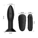 Анальна пробка - Mr.Play Rotation Beads Anal Plug - мініатюра 4