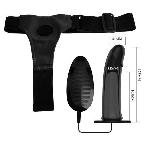 Страпон - Pretty Love Vito 6.8" Vibrating Strap On - мініатюра 5