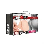Мастурбатор - Crazy Bull Realistic Skin-Like Texture Vagina and Anal - мініатюра 1