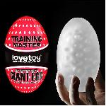 Мастурбатор - Traning Master Giant Egg Masturbator Red - мініатюра 2
