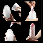 Мастурбатор - Traning Master Giant Egg Masturbator Red - мініатюра 3