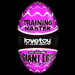 Мастурбатор - Traning Master Giant Egg Masturbator Purple - мініатюра 1