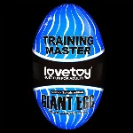 Мастурбатор - Traning Master Giant Egg Masturbator Blue - мініатюра 1