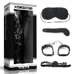 Набір БДСМ - Deluxe Bondage Kit (маска, вібратор, наручники, кляп) - мініатюра 1