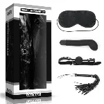 Набір БДСМ - Deluxe Bondage Kit (маска, вібратор, кляп, флогер) - мініатюра 1