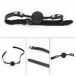 Набір БДСМ - Deluxe Bondage Kit (маска, вібратор, кляп, флогер) - мініатюра 3