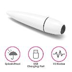 Вібропуля - IJOY Rechargeable Power Play White - мініатюра 3