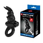 Ерекційне кільце - Pretty Love Exciting Ring Black - мініатюра 1