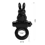 Ерекційне кільце - Pretty Love Exciting Ring Black - мініатюра 6