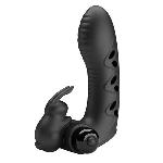 Насадка на палець - Pretty Love Vance Honey Finger Vibrator Black - мініатюра 2