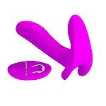Вібратор - Pretty Love Remote Control Massager Purple - мініатюра 3